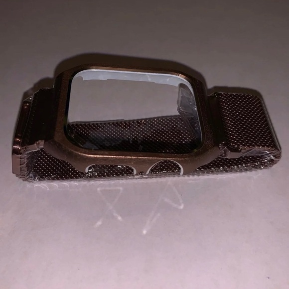 Apple Stainless Brass Look Like band with Bumper - Picture 1 of 1